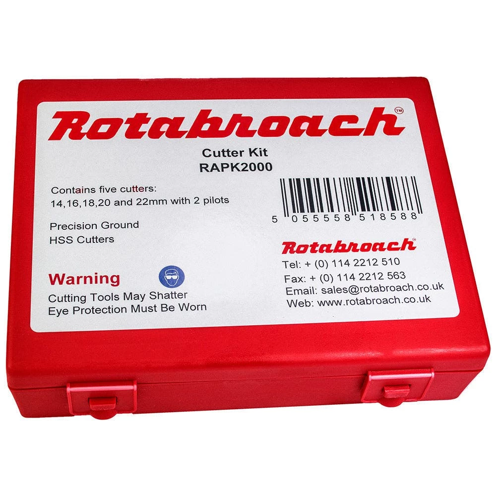 ROTABROACH 1200W Magnetic Drill With 5 Piece Cutter Kit ELEMENT403C - Image 8