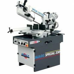 MACC 260mm Swivel Head Dual Mitre Bandsaw 3 Phase MB-330CSO-3