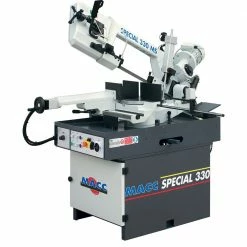 MACC 260mm Swivel Head Dual Mitre Bandsaw Semi Auto MB-330MS-3