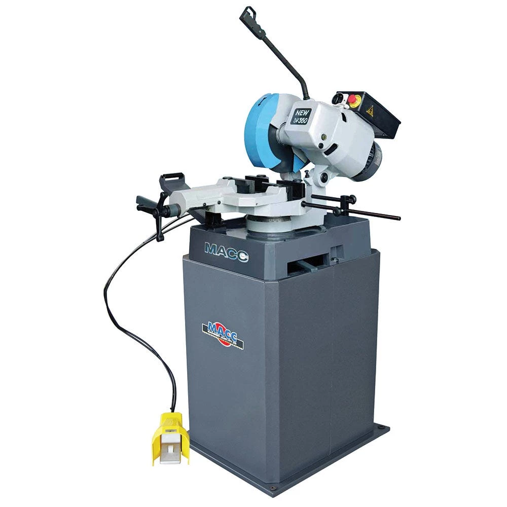 MACC 350mm Double Vice Coldsaw 3 Phase With Foot Control MC-NEW350EDPV-3
