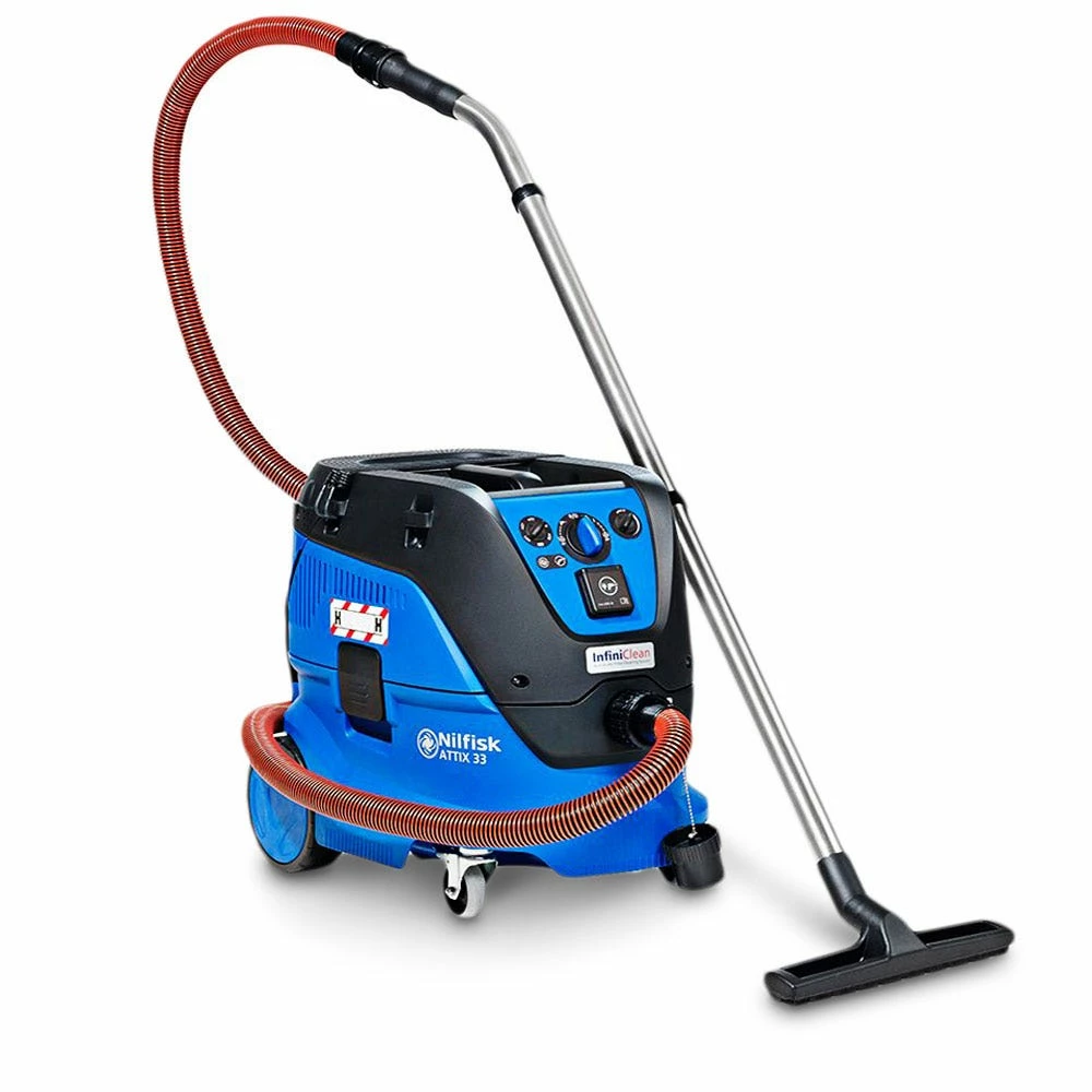 NILFISK 240V 30L ATTIX 33 H-Class Vacuum Extractor W. DOP Testing Certificate 107419604DOP - Image 5