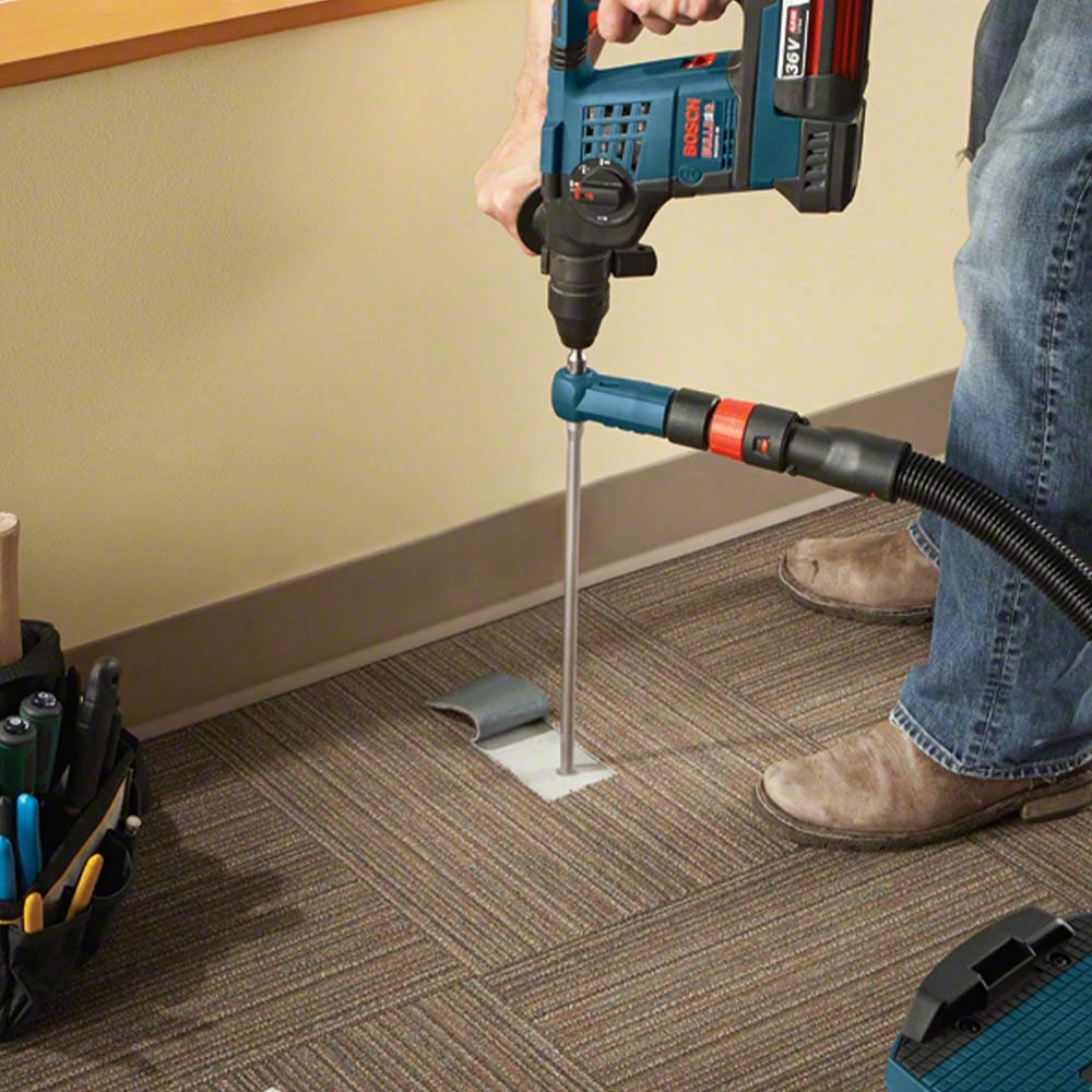 BOSCH 20 X 450mm 4-Cutter SDS-Plus TCT Dust Extraction Hammer Drill Bit - SPEEDCLEAN - Image 4