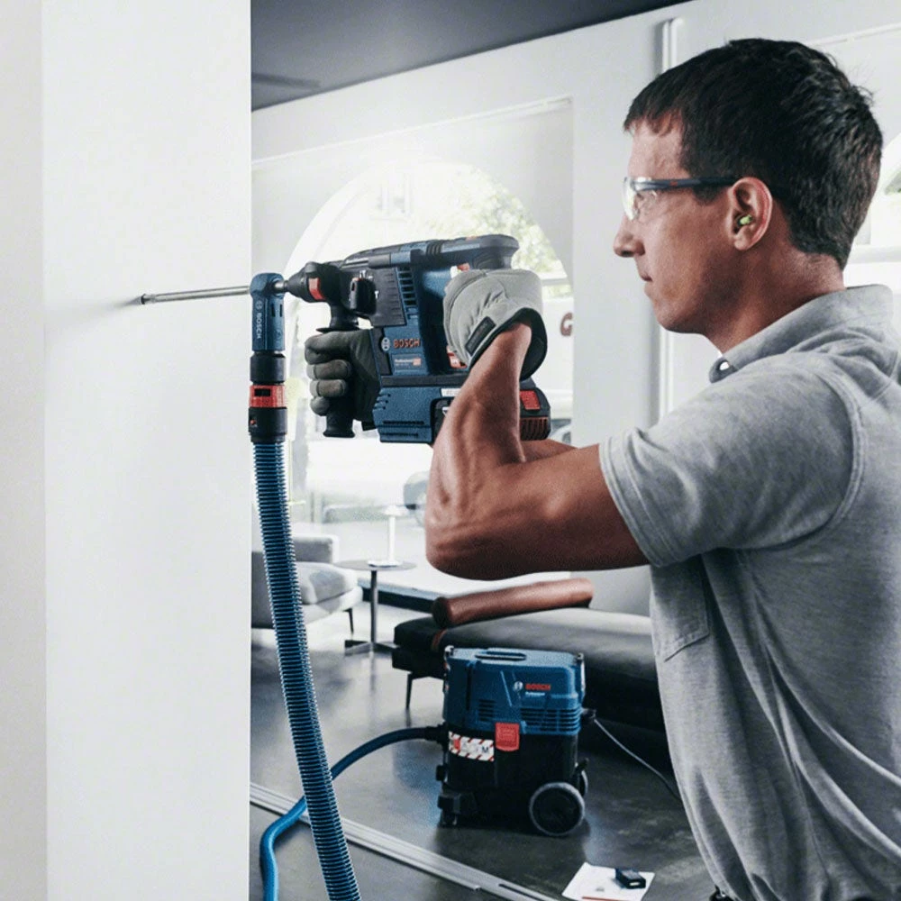 BOSCH 24 X 450mm 4-Cutter SDS-Plus TCT Dust Extraction Hammer Drill Bit - SPEEDCLEAN - Image 3