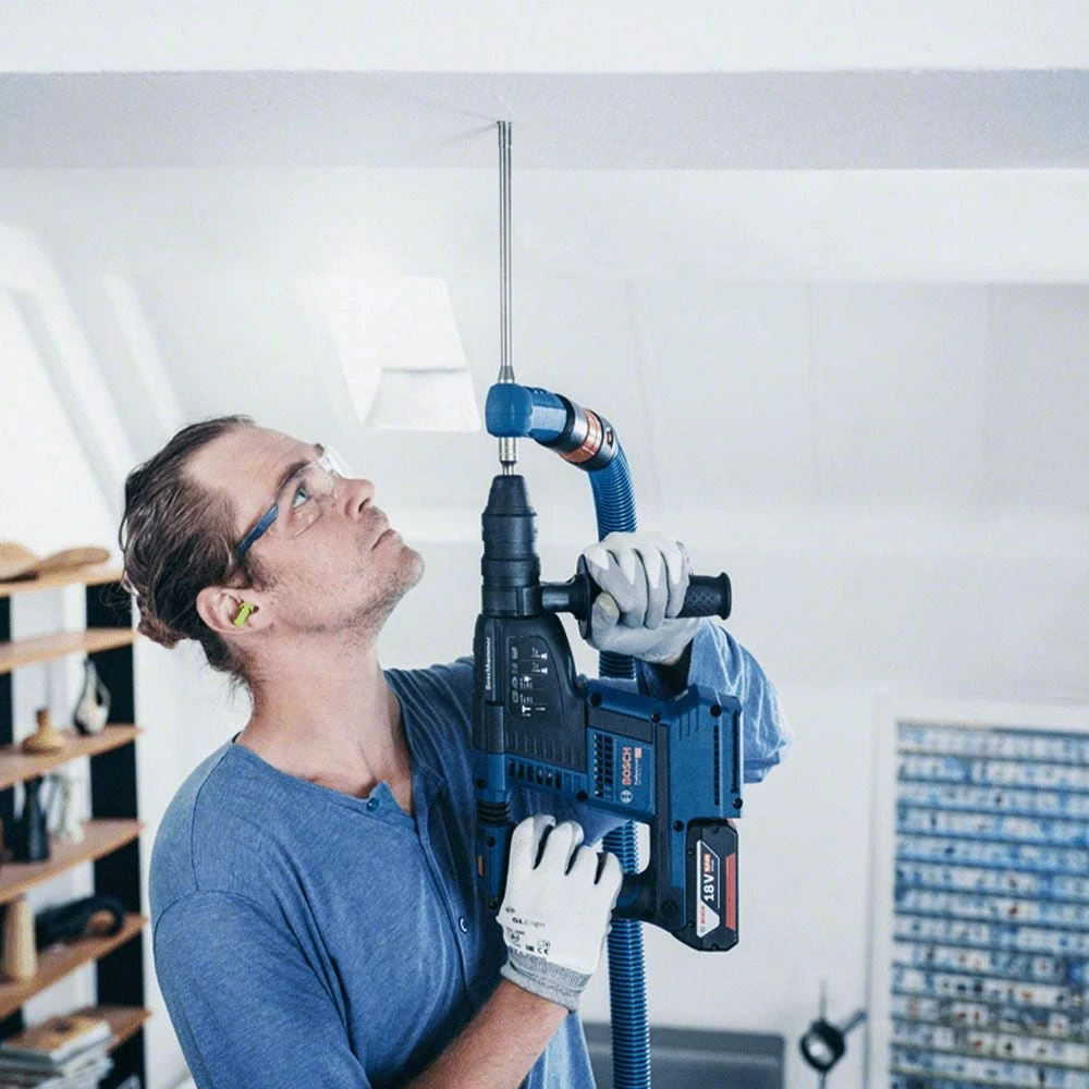 BOSCH 35 X 590mm 4-Cutter SDS-Max TCT Dust Extraction Hammer Drill Bit - SPEEDCLEAN - Image 2