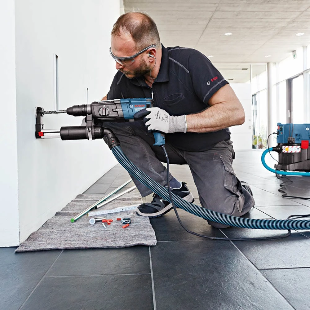 BOSCH Dust Extraction Rotary Hammer Attachment Suits SDS-Plus Hammers - Image 2
